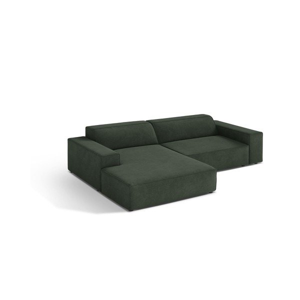 Colțar modular petrol (cu colț pe partea stângă/cu șezlong) Jodie – Micadoni 