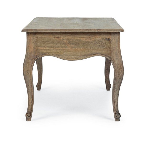 Măsuță de cafea în culoare naturală închisă din lemn de mango 55x110 cm Domitille – Bizzotto-image-3