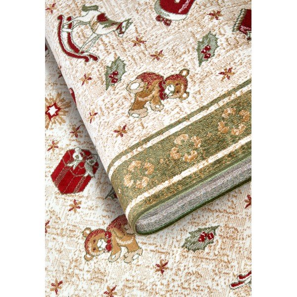 Covor verde din amestec de bumbac 160x230 cm cu model de Crăciun Toy's Delight Green Christmas – Villeroy&Boch-image-4