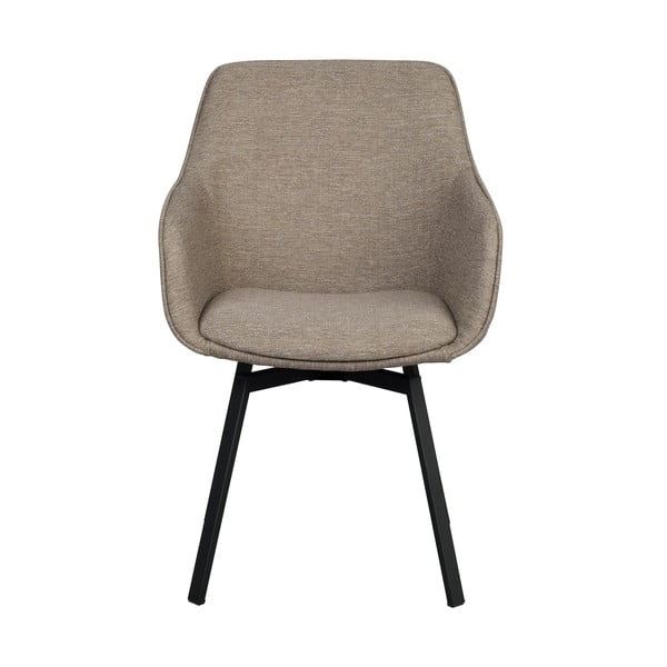 Set de scaune de sufragerie bej 2 buc. tapițat Alison – Rowico-image-2