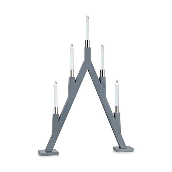 Decorațiune luminoasă gri  cu model de Crăciun Bjurfors – Markslöjd