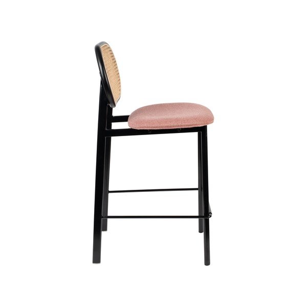Scaun de bar negru/roz deschis 94 cm Spike – Zuiver-image-3