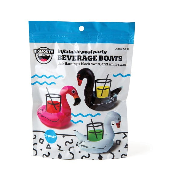 Set 3 suporturi gonflabile pentru pahare Big Mouth Inc. Birds-image-2