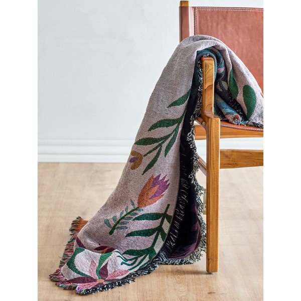 Pătură din amestec de bumbac 130x160 cm Yash – Bloomingville-image-2