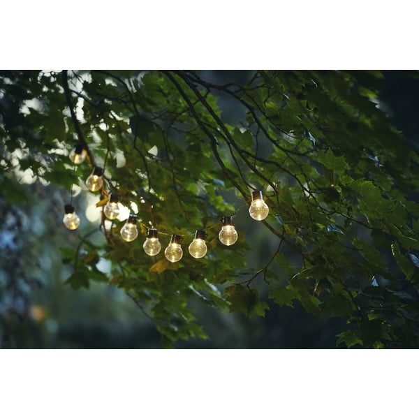 Șirag luminos solar pentru exterior Star Trading Partaj Solar Chain, 10 lumini, lungime 1,8 m-image-3