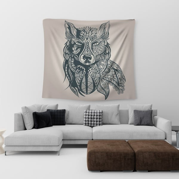 Tapiserie 200x140 cm Wolf – Wallity-image-1