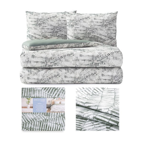 Lenjerie de pat dublu din bumbac AmeliaHome Averi Belize, 200 x 220 cm-image-2