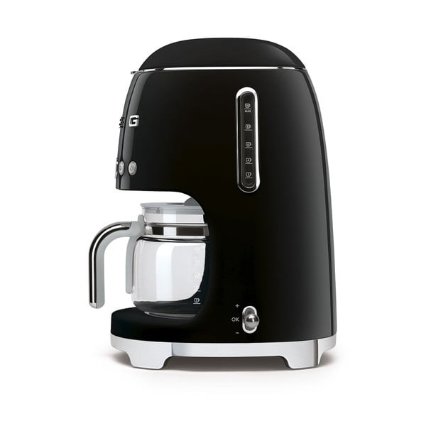 Aparat de cafea negru cu filtru 50's Retro Style - SMEG-image-3