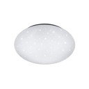 Plafonieră LED Reality Dots Putz, ⌀ 40 cm, alb
