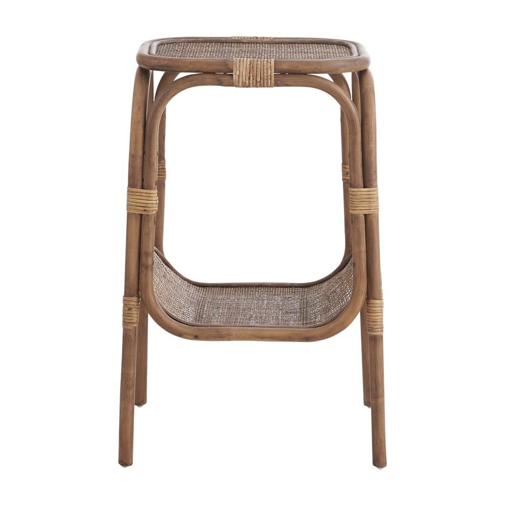 Măsuță auxiliară rotundă din ratan ø 41 cm Magnolia – Ellos Home