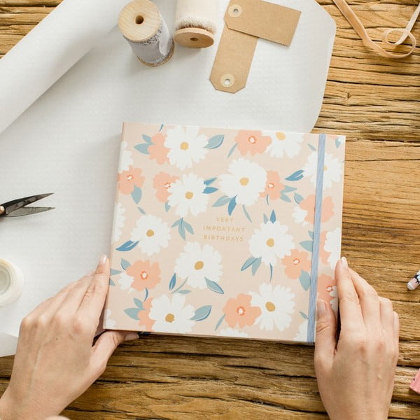 Agendă zile de naștere 6 pag. Pink Daisy – Busy B-image-3