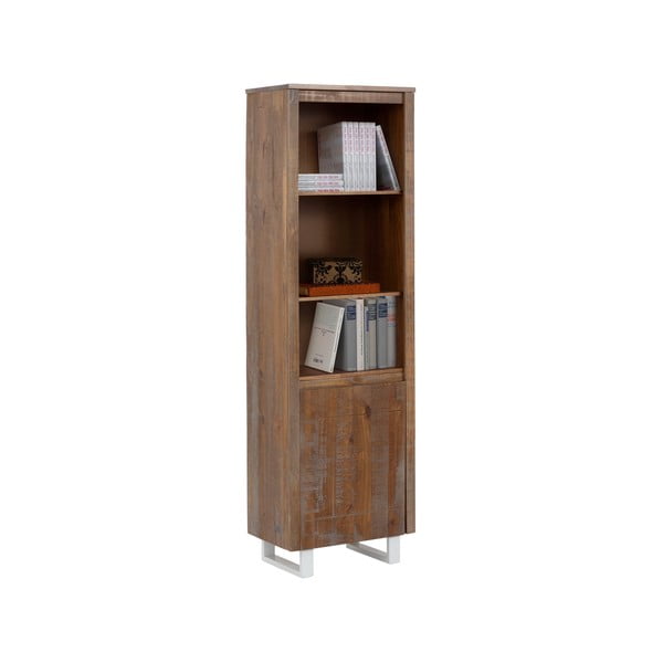 Bibliotecă în culoare naturală din lemn masiv de pin 55x180 cm Lagos - Støraa-image-3