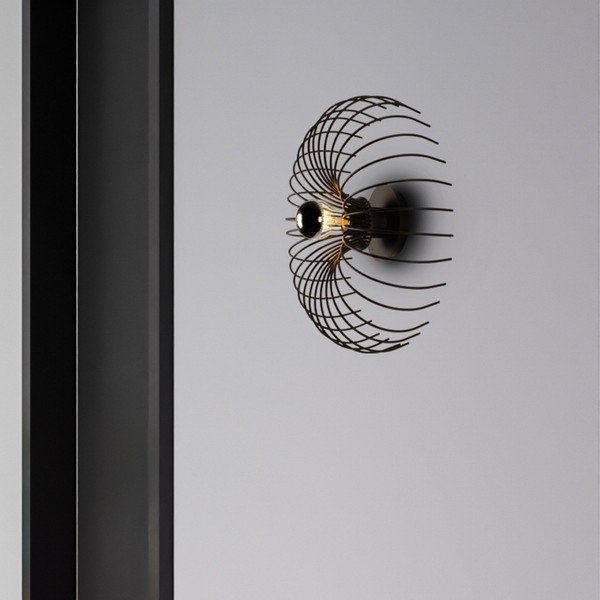Aplică de perete neagră Opilio – Squid Lighting-image-1