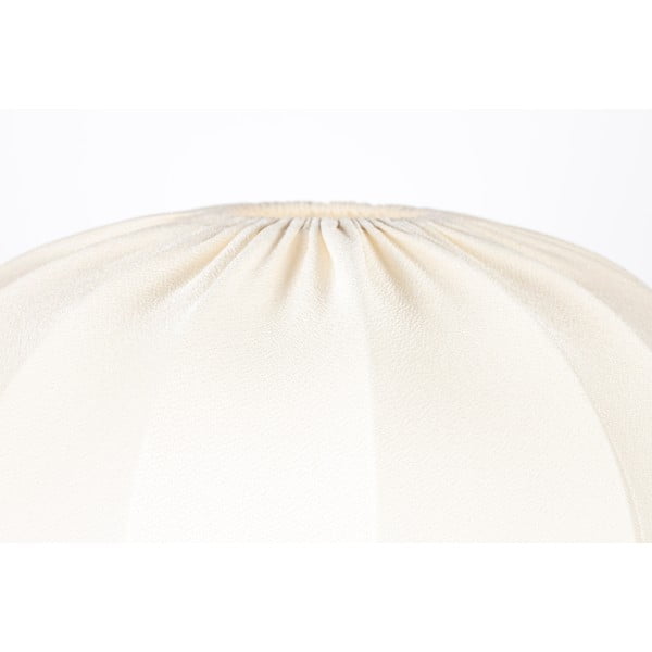 Lampadar alb cu abajur textil (înălțime 160 cm) Shem – White Label-image-3