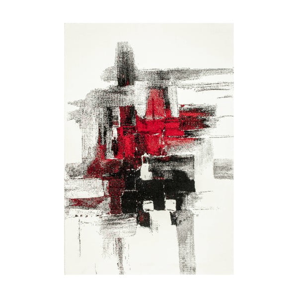 Covor Farbles Black/Red, 200 x 290 cm