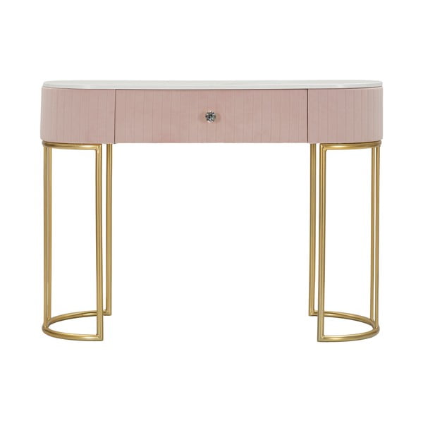 Masă consolă roz 100x40 cm Montpellier - Mauro Ferretti