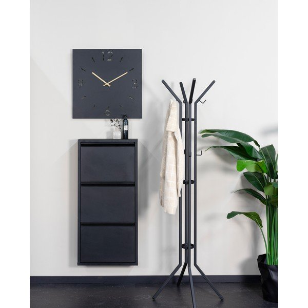 Cuier negru din metal 50x170 cm Jaimy – Spinder Design-image-1