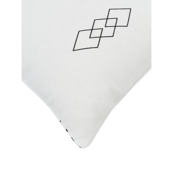 Față de pernă decorativă din flanelă Westwing Collection, 40 x 80 cm, alb-image-1