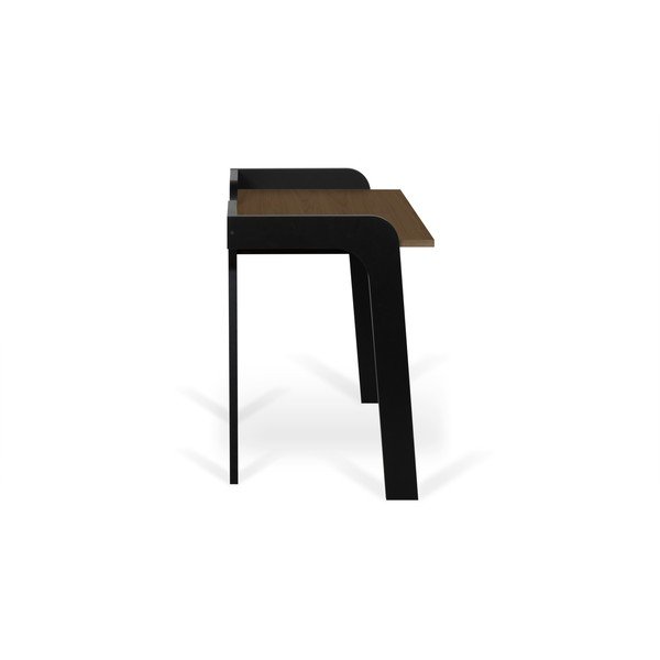Birou cu blat cu aspect de lemn de nuc 105x57,6 cm Maya TemaHome-image-2