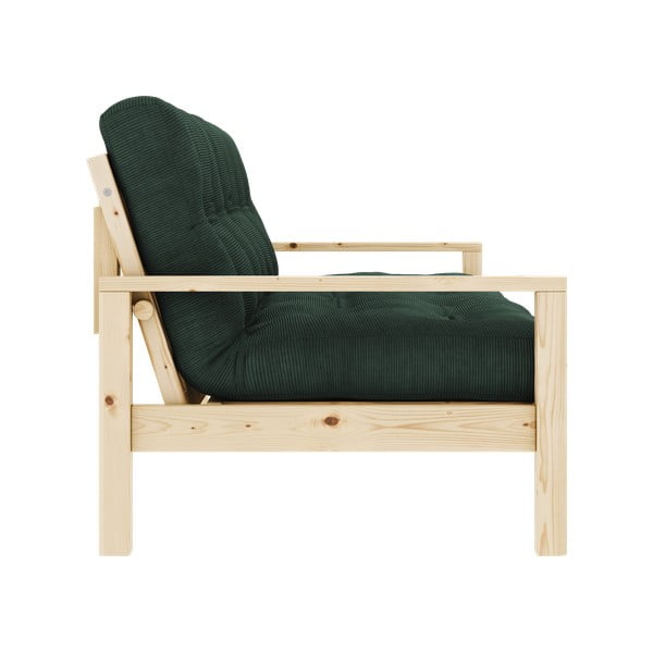 Canapea verde-închis extensibilă 205 cm Knob – Karup Design-image-4
