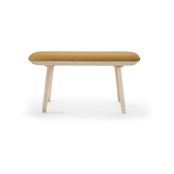 Bancă EMKO Naïve, 100 cm, galben-natural-image-2
