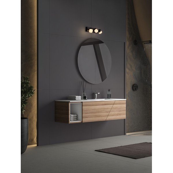 Aplică de perete negru-mat LED din aluminiu Teko – Nova Luce-image-2
