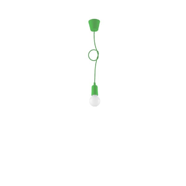 Lustră verde 9x9 cm Rene - Nice Lamps