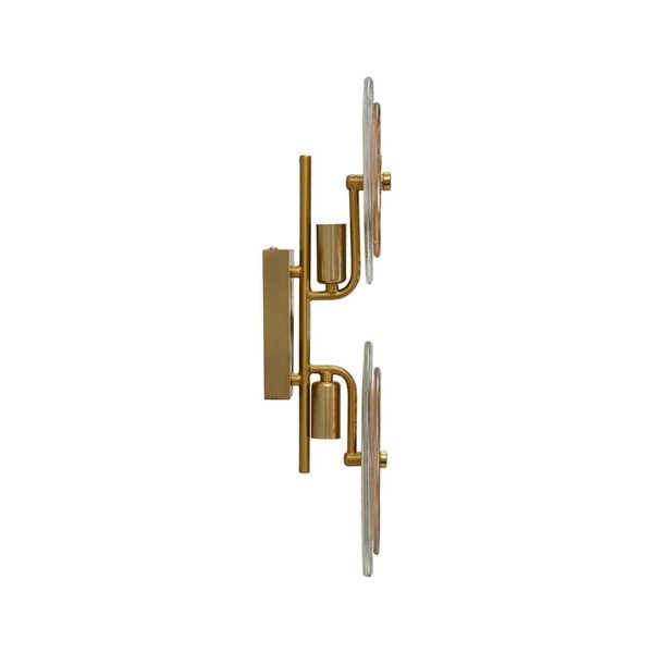 Aplică de perete aurie din sticlă Venice – Mauro Ferretti-image-2