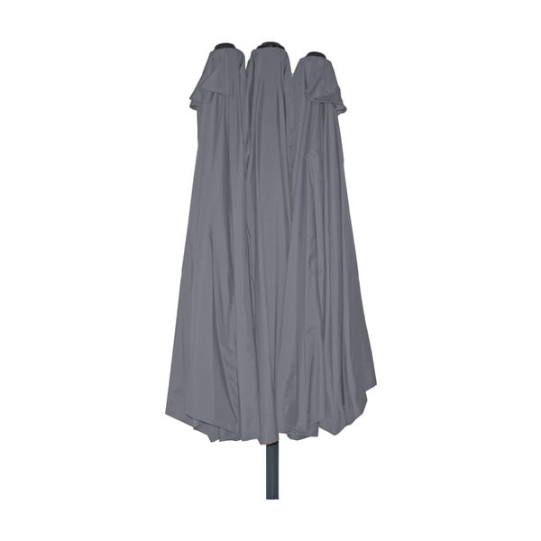 Umbrelă de soare maro deschis 265x460 cm – Garden Pleasure-image-2