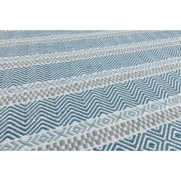 Covor Asiatic Carpets Boardwalk, 200 x 290 cm, albastru-image-1