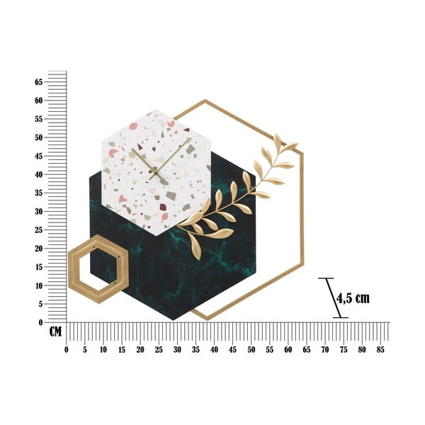 Ceas de perete Mauro Ferretti Hexagon-image-4