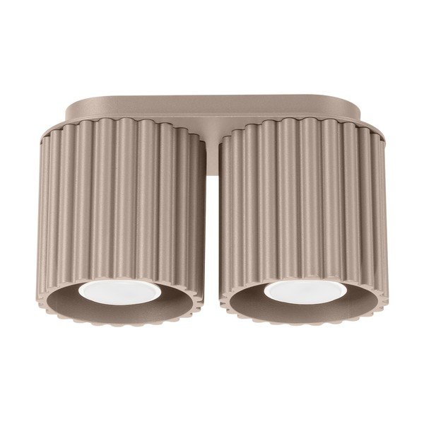 Spot taupe din metal 10x21 cm Zora – Sollux