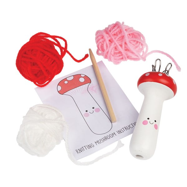 Set creativ Knitting Kit Mushroom – Rex London-image-3