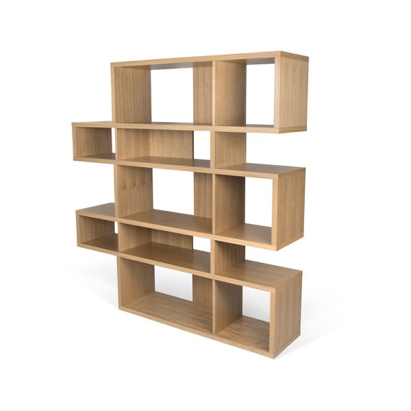 Bibliotecă în decor de stejar TemaHome London, 34 x 160 cm-image-3