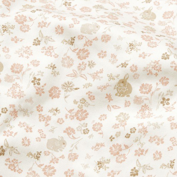 Lenjerie de pat pentru copii, bej din bumbac organic pentru pătuț 70x100 cm Augusta – Cam Cam Copenhagen-image-2