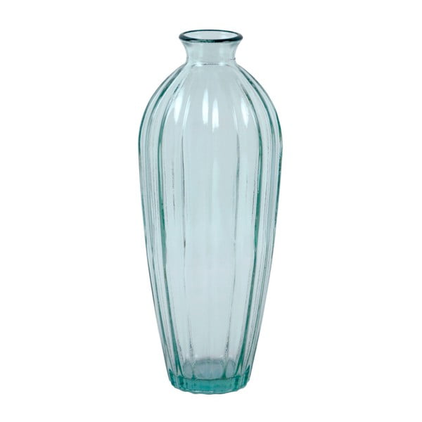 Vază din sticlă reciclată Ego Dekor Etnico, înălțime 28 cm