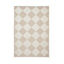 Covor alb-bej lavabil 160x230 cm Lyna Beige&White – Think Rugs
