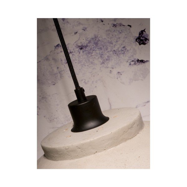 Lustră cu abajur din hârtie și rumeguș presat Good&Mojo Borobudur, Ø 40 cm-image-4