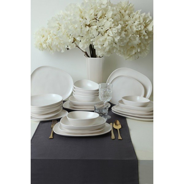 Serviciu de masă 24 buc. din ceramică – Hermia-image-1