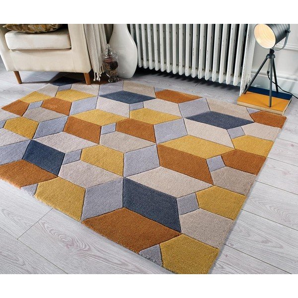 Covor Flair Rugs Scope, 80 x 150 cm, galben-image-4