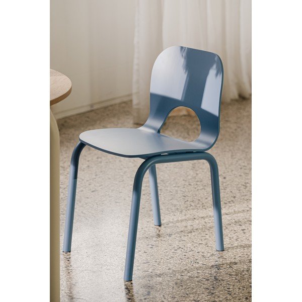 Scaun de dining albastru Atto – noo.ma-image-1