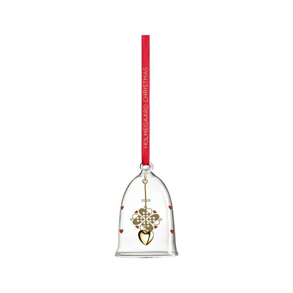 Ornament de Crăciun suflat manual din sticlă 5,5 cm Ann-Sofi Romme – Holmegaard