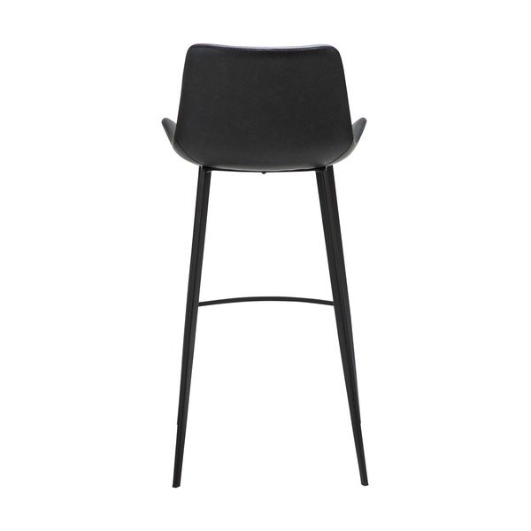 Scaun de bar negru (înălțime șezut 74,5 cm) Hype – DAN-FORM Denmark-image-4