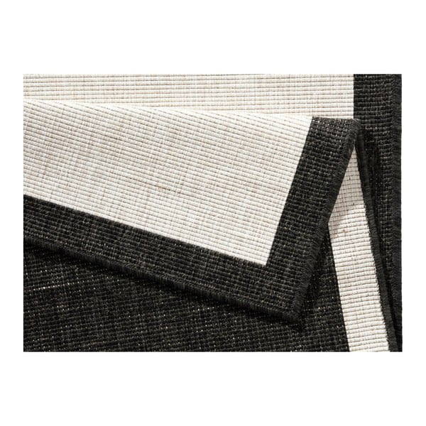 Covor adecvat pentru exterior NORTHRUGS Panama, 80 x 350 cm, negru - crem-image-3