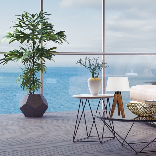 Veioză albă/în culoare naturală - LAMKUR-image-2