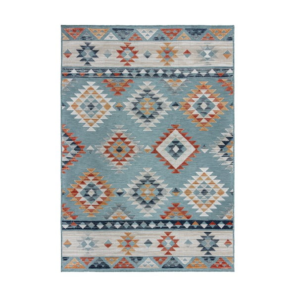 Covor pentru exterior și interior albastru 160x230 cm Avery Blue – Flair Rugs