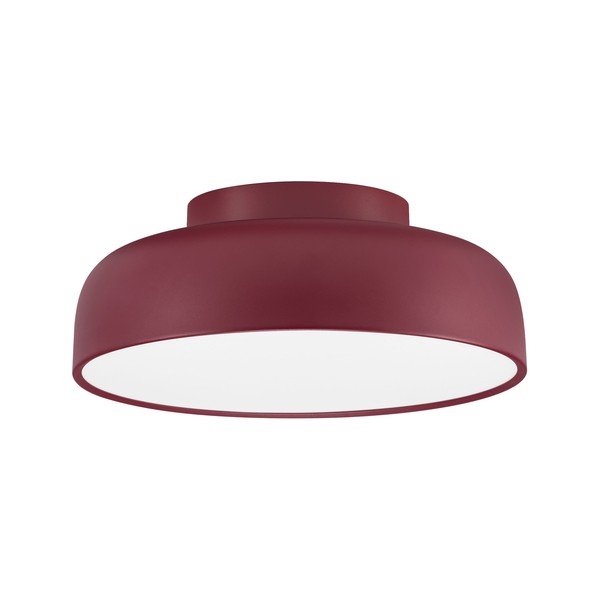 Plafonieră burgundy LED cu intensitate reglabilă din aluminiu Noelia – Nova Luce