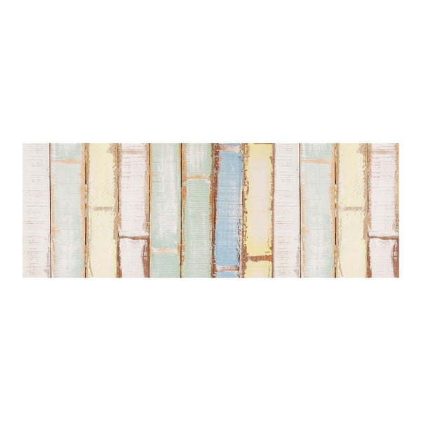 Covor din vinilin Floorart Bambú Pastel, 50 x 140 cm