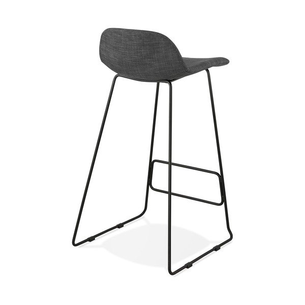 Scaun de bar Kokoon Vancouver, înălțime 76 cm, gri închis-image-3