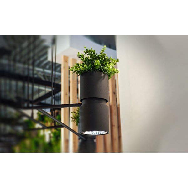 Aplică de perete neagră din aluminiu KUKKIA – Thoro-image-1